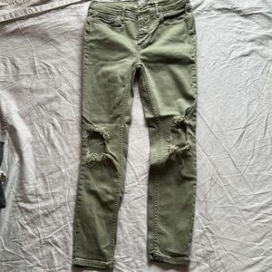 Free people ripped skinny jeans